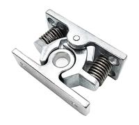 Cpolebev 1Pcs Porta In Lega di Alluminio Easy Lock Stop Cattura Morsetto di Rilascio Chiusura A Doppio Rullo (Mp-4)
