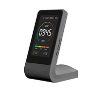 Cpolebev 1Set Rilevatore di Qualità 'Aria Intelligente Monitor Della Qualità 'Aria (Nero)