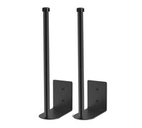 Cpolebev 2 Confezioni di Portacappelli Neri per Cappellini da Baseball, Organizer Portaoggetti per Cappelli, Adesivo Forte/Forato A Parete per Porta, Camera da Letto,