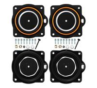 Cpolebev 2 Kit di Ricostruzione Della Pompa 'Aria Compatibile con Gli Aeratori Hi Blow HP60/, Include 4 Diaframmi, e Perni di Sicurezza Durevole e Facile da Usare