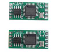 Cpolebev 2 Moduli per Fotocamera Analogica da CVBS A USB, Supporto per Scheda di Conversione Acquisizione Video da AV A USB, Segnale Digitale/MJPG
