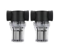 Cpolebev 2 Pezzi 1 Pollice Filtro per per da Giardino Acquacoltura Acquario Filtro per Pompa 'Acqua Lavaggio per Auto Tubo 'Acqua Filtro Facile da Installare Facile da