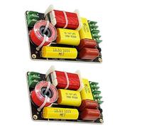 Cpolebev 2 Pezzi -250 250W Filtro Divisore di Frequenza A 2 Vie Circuito Filtro Altoparlante Fai da Te Home Sound Theater