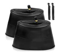 Cpolebev 2 Pezzi 26X4.0 Fat Bike Tube con Valvola AV 32mm, Camere d'Aria per Bici con 2 Leve per Pneumatici, per Parti di Ricambio per Bici da Strada/Montagna/E-Bike