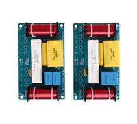 Cpolebev 2 Pezzi -338 Divisore di Frequenza Audio Un 3 Vie Treble + Midrange + Bass Crossover Speaker Filtro per Altoparlante da 8 Pollici DIY