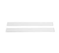 Cpolebev 2 Pezzi Acrilico Biscotto Torta Strumento di Rotolamento Righello Righello Fondente Glassa Biscotto Spessore Righello Biscotto Più Liscio Cottura C