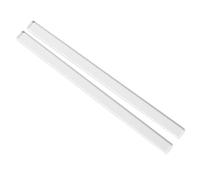 Cpolebev 2 Pezzi Acrilico Biscotto Torta Strumento di Rotolamento Righello Righello Fondente Glassa Biscotto Spessore Righello Biscotto Più Liscio Cottura D