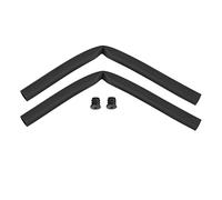 Cpolebev 2 Pezzi Bicicletta Tubo da Bici Spugna Schiuma Gomma da Cancellare Manubrio Grips Copertina + Spina