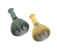 Cpolebev 2 Pezzi di Frusta Matcha In Resina Frusta Matcha Chasen Pennello per Uso Alimentare per Tè Verde Matcha