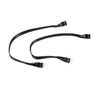 Cpolebev 2 Pezzi di Prolunga da un Femmina Audio HD da 9 Pin per PC DIY Nero 30 Cm