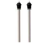 Cpolebev 2 Pezzi Gambe per Batteria Supporto per Morsetto per Gamba per Batteria Accessorio per Batteria Supporto per Batteria Portatile Accessori Professionali Corti