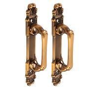Cpolebev 2 Pezzi Maniglia per Porta nel Stile Europeo, Maniglia per Porta, Maniglia per Porta Scorrevole nel Metallo per Accessorio per Cassettiera