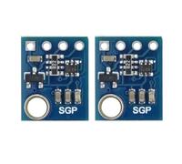 Cpolebev 2 Pezzi -SGP40 SGP40 TVOC ECO2 CO2 Sensore di Biossido di Carbonio Formaldeide Sensore di Monitoraggio Della Qualità 'Aria In Plastica Blumodulo Sensore di Monitoraggio del Biossido di
