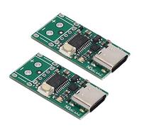 Cpolebev 2 Pezzi ZY12PDN USB-C PD2.0/3.0 Un DC Converter Modulo di Alimentazione Decoy Fast Charge Trigger Poll Polling Detector Tester