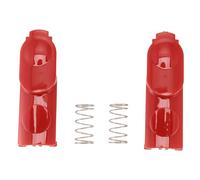 Cpolebev 2 Pz Aspirapolvere Testa Clip di Chiusura Pulsante Tab per V7 V8 V10 V11 V15 Parti per Vaccum Cleaner Interruttore Pulsante con Molla