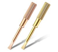 Cpolebev 2 Pz Cacciavite per Bracciale Mini Cacciavite In Acciaio al Titanio Strumenti di Riparazione Gioielli Cacciavite A Taglio Adatto per Riparazioni Durevoli Facile Installazione