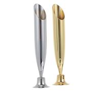 Cpolebev 2 Pz Portapenne per Penna D'Oca Portapenne per Inserimento In Metallo Espositore per Penna Singola Base per Penna per Penna D'Oca Supporto per Matita da Tavolo