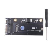 Cpolebev 20 + Convertitore Scheda Adattatore da 6 Pin SSD A SATA da 2,5 Pollici per X1 Carbon