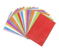 Cpolebev 20 Pezzi di Carta in Schiuma Eva Formato A4 Carta Artigianale Spugna per Origami