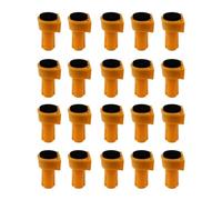 Cpolebev 20 Pezzi per Cani da Banco, Ferma Tavolo per la Lavorazione del Legno, Pad Antiscivolo, Accessori Multiuso per la Lavorazione del Legno per Banco da 19 mm