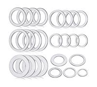 Cpolebev 20 Pezzi Set di Boccole per per Adattatore per per Distanziatore per per, per per, Conversione Foro Interno in Marmo,