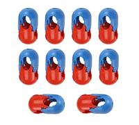 Cpolebev 20 Pz Corda da Arrampicata Netto 12Mm Connettore di Plastica Fibbia Un Rete Accessori Arrampicata per Parti di Corda Arrampicata Altalena All'Aperto