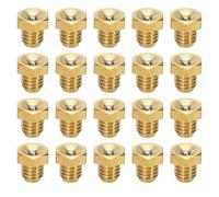 Cpolebev 20 Pz M6x1mm Filettatura A Filo Dritto Grasso Zerk Accessori per Lubrificazione Accessori per Macchine Utensili