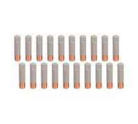 Cpolebev 20 Pz MB15AK Ugello di Saldatura Rivestimento Punta Proteggere Ugello Gas M6 0,8 mm Parti di Utensili di Saldatura MIG