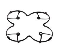 Cpolebev 20 Set di Pezzi Lame ' con Eliche Coperchio di Protezione per X4 H107 H107C Quadricottero H107D, Nero Bianca