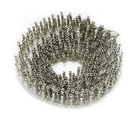 Cpolebev 200 PZ 2.54mm Pitch Pin Connettore Ponticello Pin Pin Crimp Terminal Connector (Femminile)
