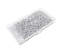 Cpolebev 2000 Pezzi Spilli da Cucito Spilli nel Sottile Spilla Diritta per Progetti di Cucito Artigianali di Gioielli da Sarta (1 Pollice)