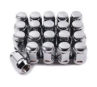 Cpolebev 20PZ 14X1.5 Lug Nuts - 19Mm Lug Nut 1.38 Pollice Tall 3/4 Pollice Hex Chrome Lug Nuts, per 1999-2021 1500