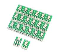 Cpolebev 20PZ SOT89 SOT223 A DIP PCB Scheda di Trasferimento Pin Adattatore Convertitore Doppi Lati 1.5Mm 2.3Mm A 2.54Mm Pin Passo Pinboard