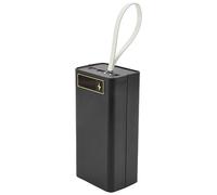Cpolebev 21X18650 per Batteria Saldatura per Banca di Potere Gratuita PD con Luce 18650 Scatola di Ricarica per Batteria Staccabile Portatile DIY Shell