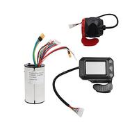 Cpolebev 24V 250W Scooter Elettrico Controller Display LCD Scooter Elettrico Acceleratore Freno Set Acceleratore Facile da Installare (24V)