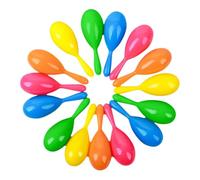 Cpolebev 25 Maracas per Bambini, Maracas Mini Maracas Colorati Giocattolo Strumenti Musicali Rumorosi per per Bambini