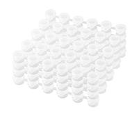 Cpolebev 25 Strisce Vuote Vasi di Strisce Mini Contenitori di Stoccaggio Trasparenti Pittura Arti e Mestieri Forniture per Aule Scuole
