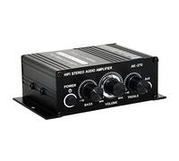 Cpolebev -270 AK270 12V Mini HiFi Amplificatore di Potenza Audio Home Car Theater Amplificatore Amplificatore Un 2 Canali Ingresso USB/SD AUX