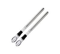 Cpolebev 2PCS Cantinetta per Vino Ghiaccio Bastoncino per Vino in Acciaio Decanter per Vino con Aeratore per Vino