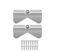 Cpolebev 2PCS Cerniere per Prolunga Grondaia Include Anche Facile Installazione Fai da Te su Qualsiasi Grondaia Rettangolare o Quadrata Durevole Facile Installazione Facile da Usare