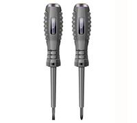 Cpolebev 2Pcs Tester di Tensione Digitale Penna AC Test di Induzione Contatto Matita Voltmetro Rilevatore di Potenza Cacciavite Elettrico