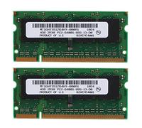 Cpolebev 2PZ DDR2 4GB Laptop RAM 800Mhz PC2 6400 SODIMM 2RX8 200 Pin per AMD Laptop Memory