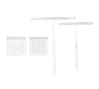 Cpolebev 2PZ Porta Orecchini nel Acrilico Porta Gioielli T-Bar Espositore per Gioielli Collana con Orecchini Porta Bracciale