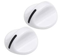 Cpolebev 2X 131965300 Manopola Timer Asciugatrice Ricambi Accessori Sostituisce 131666601 131666604 AP2107936 PS419092