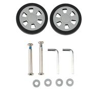 Cpolebev 2X Accessori per Valigie Ruote Rulli Della Puleggia Della 'Aeromobile Ruota Muta Parti Resistenti All'Usura Riparazione 55X12Mm