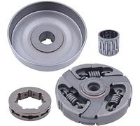 Cpolebev 3/8-7T Della Frizione Rim Pignone Cuscinetto Kit per 3120 394XP 395XP 3120XP Jonsered 2094 2095 Motosega 503701501