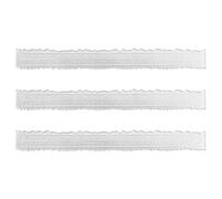 Cpolebev 3 Pezzi 8.4 Pollici Metallo Bordi Irregolari Righello Bordi Righello per La Fabbricazione Della Carta Scrapbooking Scuola Ufficio Strumenti