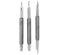 Cpolebev 3 Pezzi Set di Chiodi e Cerniera Pin Tool Center Punch Set di Chiodi un Molla per Porta 1/32 Pollici 1/16 Pollici Doppia Testa, 1/8 Pollici