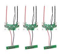 Cpolebev 3 PZ BAT610 18V Batteria Agli di Litio PCB Circuito di Protezione di Ricarica per 18V Li-Ion Batteria