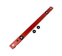 Cpolebev 300mm Lavorazione del Legno Lega di Alluminio Mitra Rail T-Track T-Slot da Tavolo Router Mitra Gauge Rod Strumento Fai-Da-Te Rosso Durevole